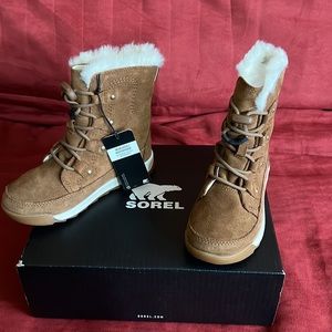 NEW! 🔥SOREL Whitney II boots Waterproof Insulated children’s girls kids size 12